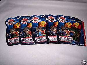 New Bakugan Battle Brawlers 10 Card Power Pack Lot of 5  