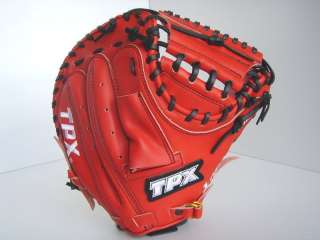 TPX Baseball Gloves 33 Red { RHT } Catcher   