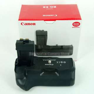 Genuine Canon BG E8 Battery Grip For EOS 550D Rebel T2i  