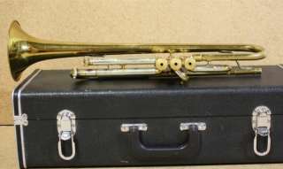 Getzen 300 Series Brass Student Trumpet Hard Case No Mouthpiece  