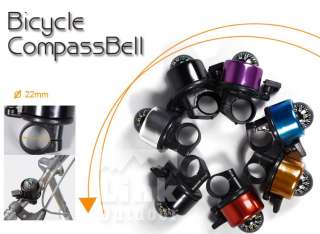 Bike Bell Bicycle Cycling Ring Bell W Compass DB002  