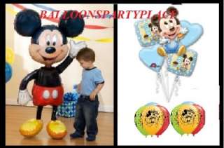   AIRWALKER 1ST balloons Disney party supplies 1ST BIRTHDAY BOY  