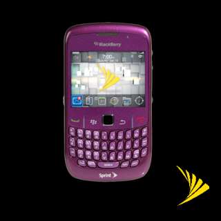 Sprint BlackBerry Curve 8530 Smart GPS Wi Fi Cell Phone Royal Purple 