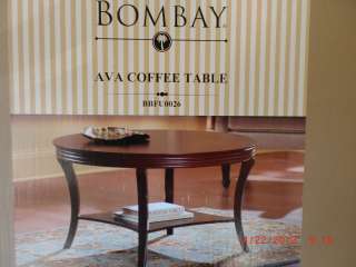 New Bombay Ava Coffee Table 35.6 Diameter x 20 Height  