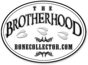 Bone Collector ~ Brotherhood ~ WINDOW DECAL TRUCK AUTO  