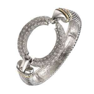  Designer Inspired Cable Bangle Bracelet 