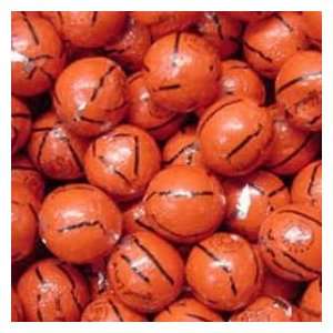 Basketballs Premium Solid Milk Chocolate Balls (1 Lb   72 Pcs)  