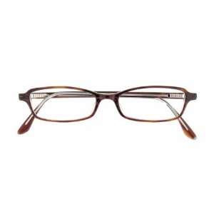  BCBG XENA Eyeglasses Tortoise Laminate Frame Size 49 15 