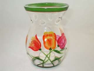 Tea Light Wax Burner Blooming Tulips Jackel 812006 Sale  