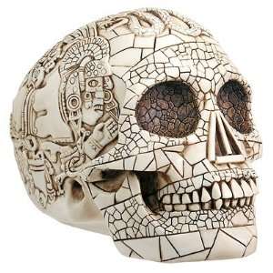  Dc   Aztec Skull   Collectible Figurine Statue Sculpture 