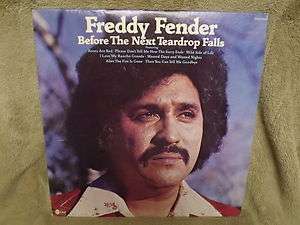 Freddy Fender Before The Next Teardrop Falls LP  