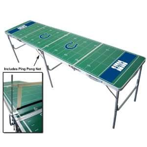   Portable NFL Tailgate Beer Pong Table   8 Foot: Sports & Outdoors