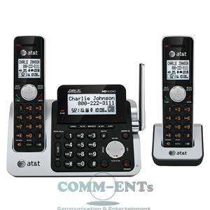 AT&T CL83201 DECT 2 Cordless Phone System w/ Talking Caller ID  