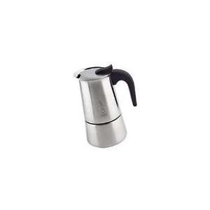  Bialetti Musa Brushed Stainless Espresso Maker Kitchen 