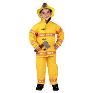Boys Jr.Firefighter Suit with Helmet Costume.Opens in a new window