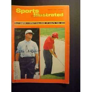 Billy Casper Autographed February 7, 1966 Sports Illustrated Magazine