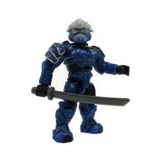  Halo Wars Mega Blocks LOOSE Mini Figure UNSC Blue Hayabusa 