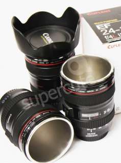Canon EF 24 105mm Lens mug 1:1 stainless steel mugs Coffee Cup Mug 