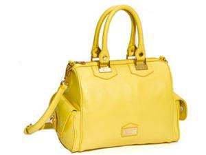   Marc by Marc Jacobs House of Marc Leather Satchel Bag Tote Dandelion