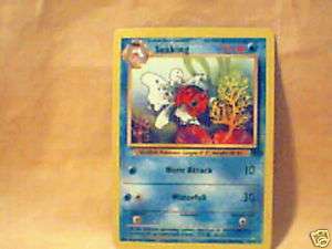 Pokemon Trading Card Game ~ Jungle Stage 1 Error Card #46 Seaking 