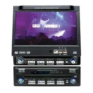  In Dash Fully Motorized 7 LCD wide Screen Monitor with AM/FM/DVD 