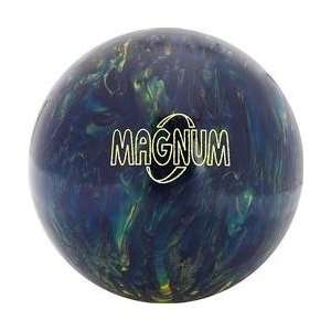  Ebonite Magnum Polyester Bowling Ball Blue/Gold   One 