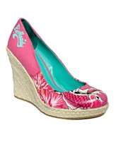 Ed Hardy Womens Shoes, Cetty Espadrille Wedges