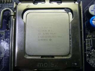 ECS P4M800PRO M Motherboard w/ Intel Celeron D 2.66GHz SL98V Processor 
