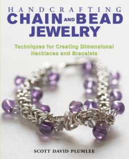 CHAIN & BEAD JEWELRY Maille Jump Ring Glass Beaded Book  