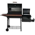 Charcoal Smoker Steel Grill Smoke Barbeque Cooking Barbecue BBQ Side 