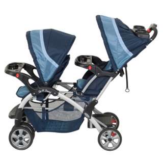 New Baby Trend Sit N Stand Double Seat Twins Stroller  