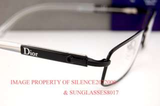 New Christian Dior CD Eyeglasses Frame 3689 SWA BLACK  