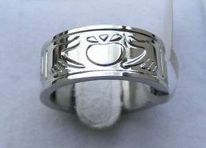 Love Irish Claddagh Wedding Ring SZ 6 7 8 9 10 11 12 13  