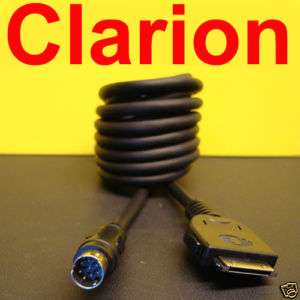 CLARION CCUiPOD1 INTERFACE CABLE FOR iPOD iPHONE PAD  