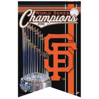 MLB San Francisco Giants 2010 World Series Champion Premium Felt 