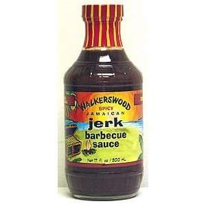 Walkerswood Jerk Barbecue Sauce, 17oz (Pack of 6)  Grocery 