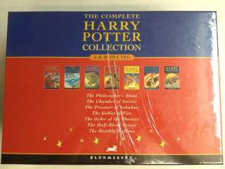 Harry Potter Complete Boxed Set (1 7) Childrens *Bloomsbury 