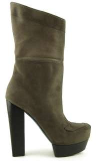 COSTUME NATIONAL Suede Womens Narrow Boots EUR 38.5  