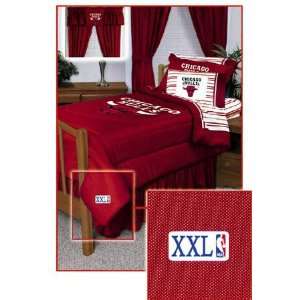  Chicago Bulls Sheet Set   Twin Bed: Sports & Outdoors