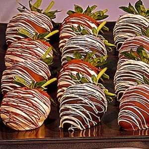 Chocolate Covered Strawberries Gift Box Gourmet Food  