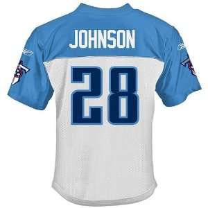 Reebok Tennessee Titans Chris Johnson Jersey:  Sports 