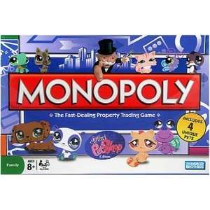  Monopoly   Littlest Pet Shop Edition Toys & Games