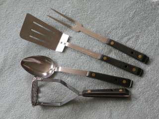   Robeson Shuredge Stainless Kitchen Utensil Cutlery Set   HTF Quality