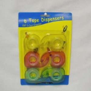  6pc Tape Dispensers Case Pack 48 