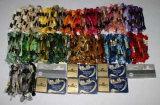 Huge Lot 525 + Skeins DMC 25 Cotton Embroidery Floss Thread  