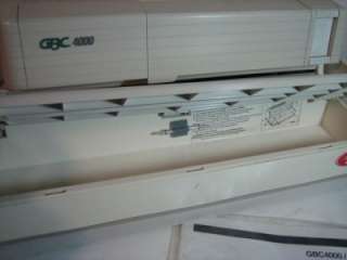 U5) GBC4000 Electric Document Comb Book Binding Machine  