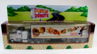 1994 Limited Edition Dunkin Donuts Tractor Trailer Toy Product Image