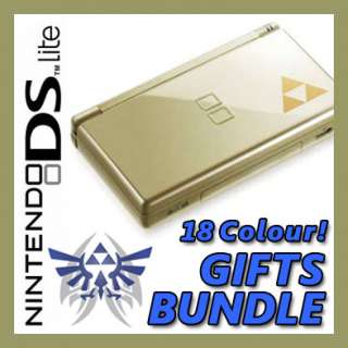 BRAND NEW [ZELDA GOLD] Nintendo DS Lite NDSL Game Console System 