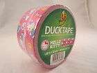 New Craft Duct Duck Tape Roll NEW WM Hello Kitty Print10 yd Craft 