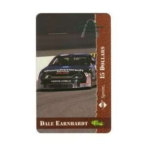 Collectible Phone Card: $15. Dale Earnhardt Racing: 16th Natl Sports 